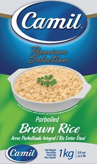 Camil BROWN Parboiled Rice 10 x 1kg